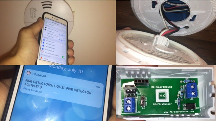 Fire Sensor MQTT OpenHAB ESP8266