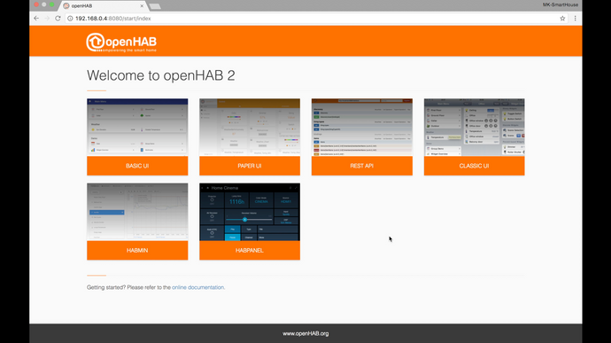 Web Interface / Admin Explanation